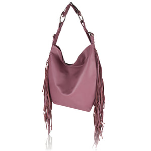 The Fringed Snaffle Bag